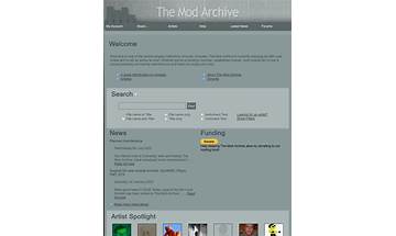 The Mod Archive: App Reviews; Features; Pricing & Download | OpossumSoft